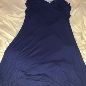 Navy Blue T Shirt Dress